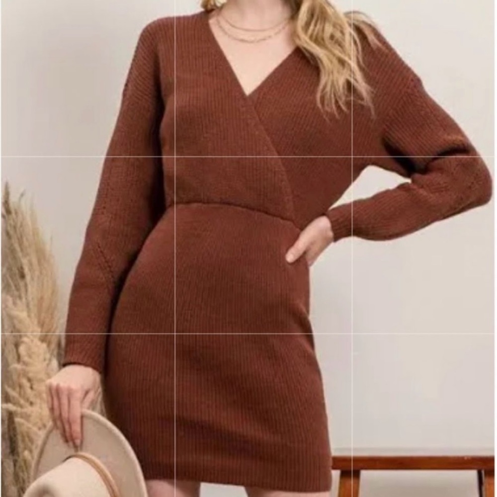 Blu Pepper sweater dress M